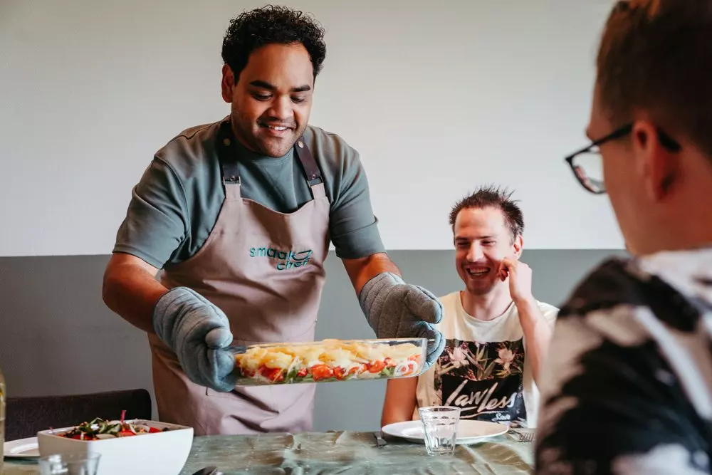 Smaakchef horeca zorg met bewoner