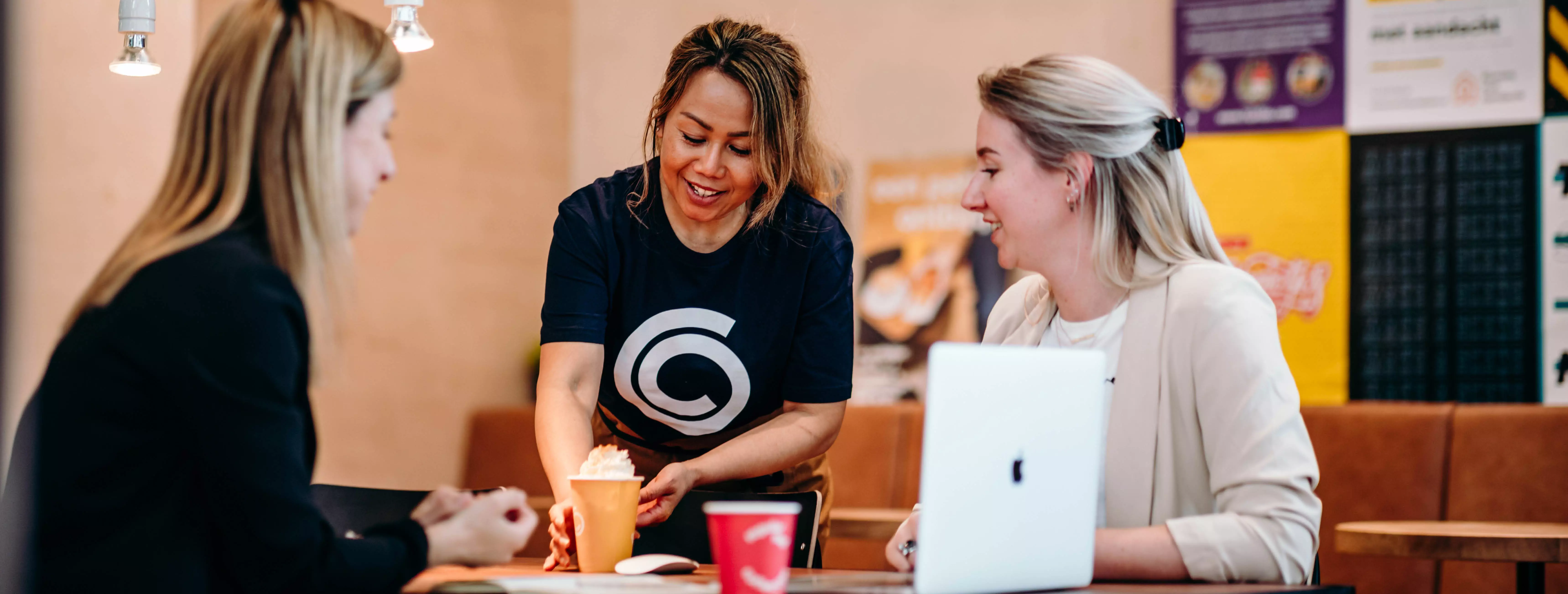 Smoothie aan gast - bedrijfsrestaurant albron