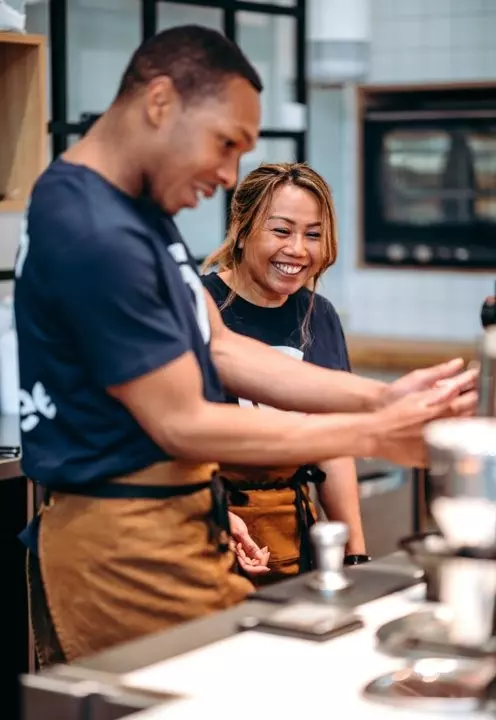 Coffeecompany horeca bijbaan Albron